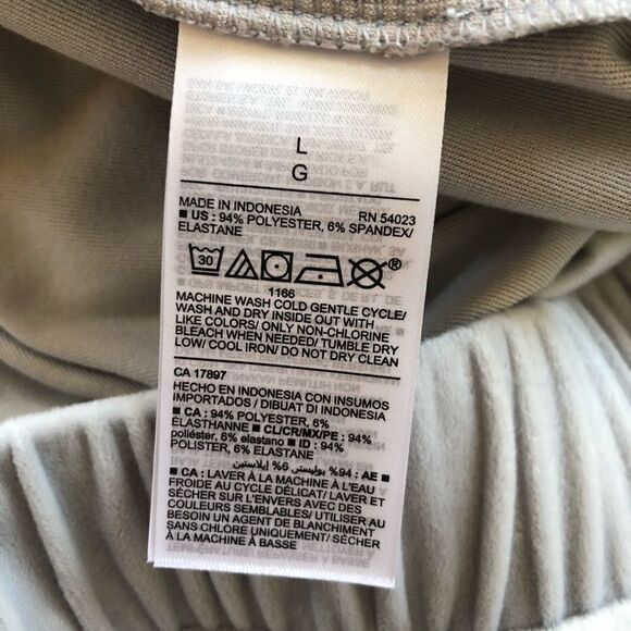 Old Navy High Waisted Luxe Velvet Jogger Sweatpants Size L - Picture 7 of 7